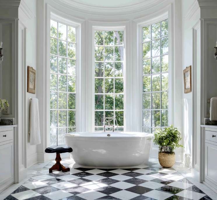 bathroom windows Lumira glass