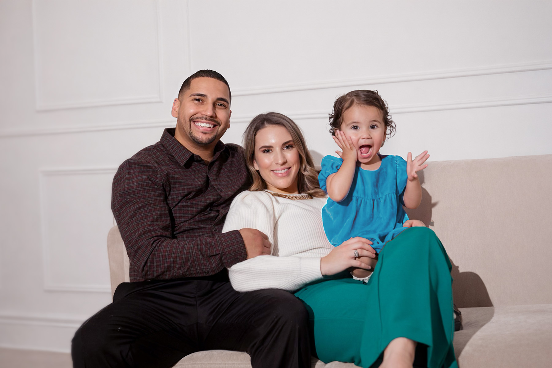 Lumira Glass Family Photo